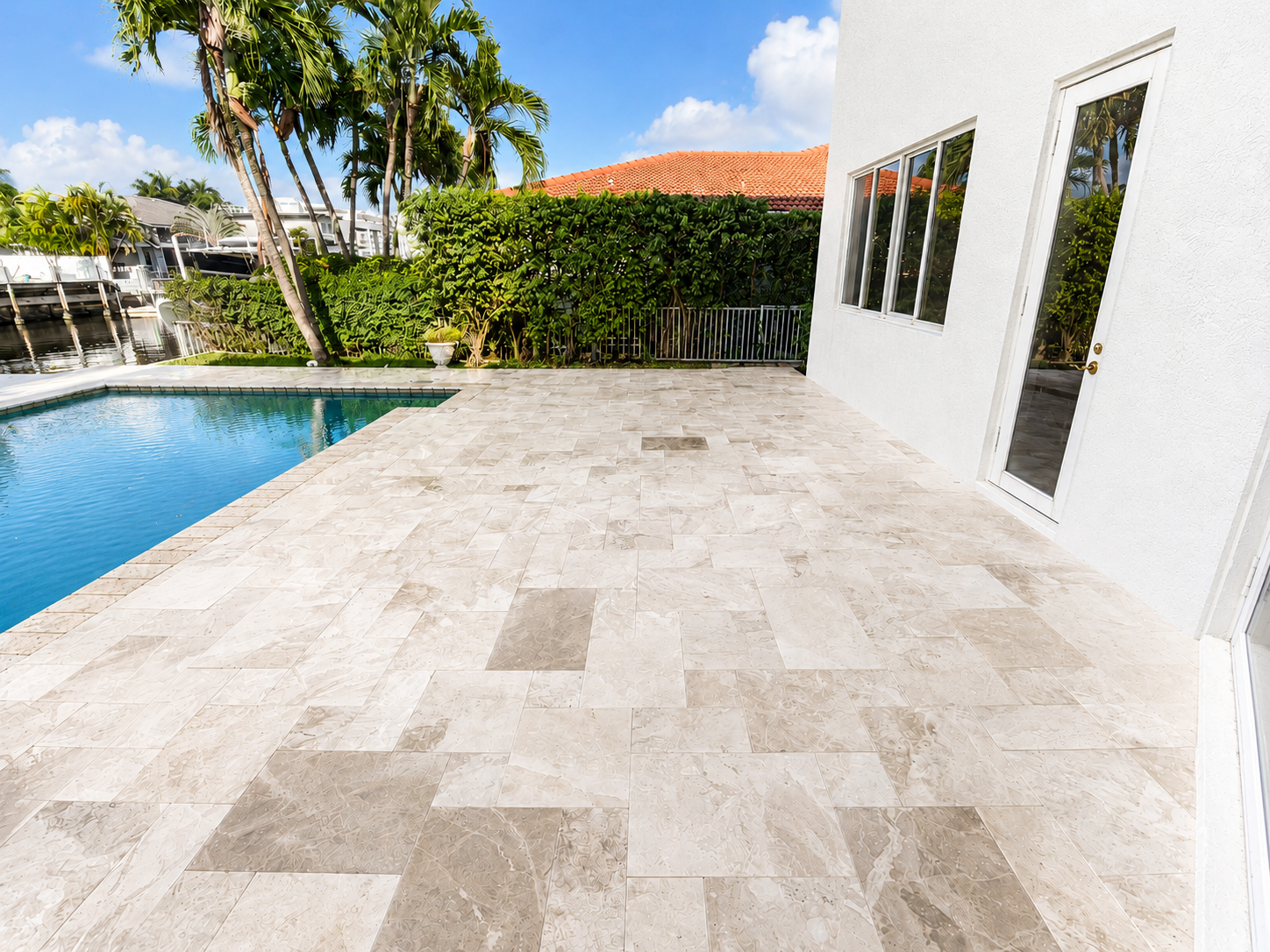 Patio and pavers project by Forben Construction