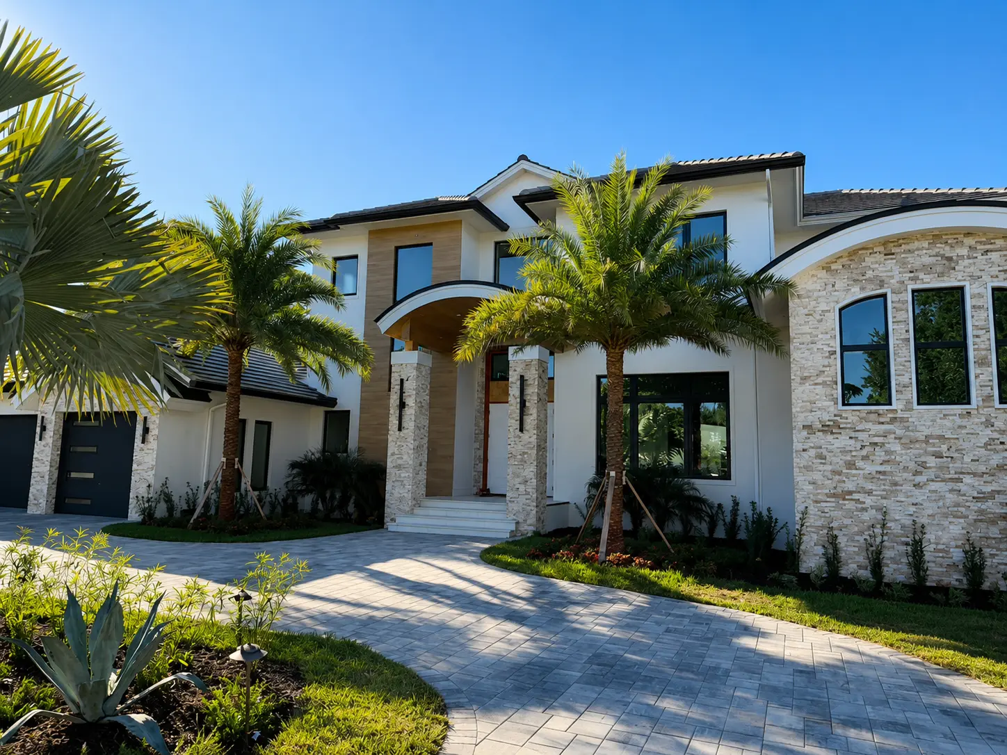 Residential home exterior by Forben Construction