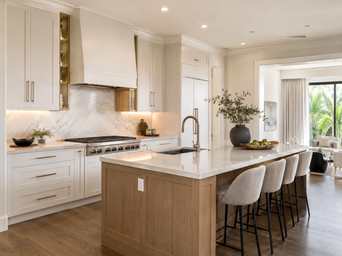 Finished kitchen upgrade by Forben Construction