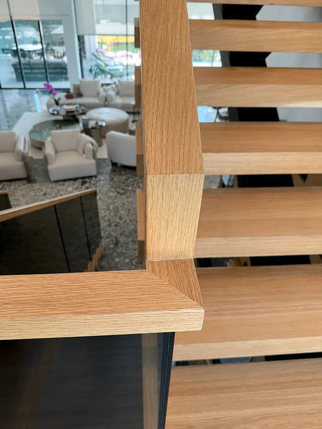Staircase remodeling project by Forben Construction