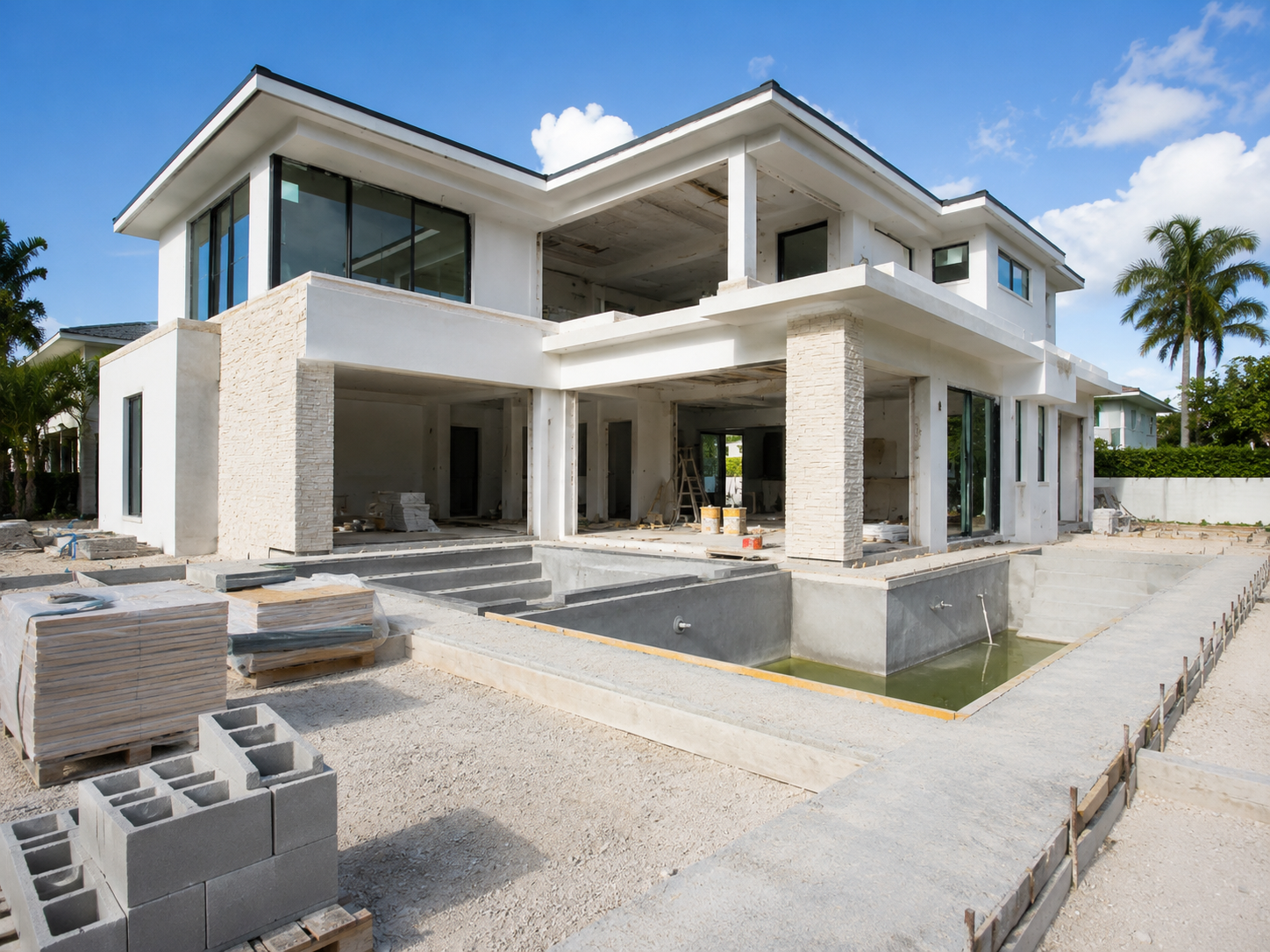 Construction project in South Florida by Forben Construction