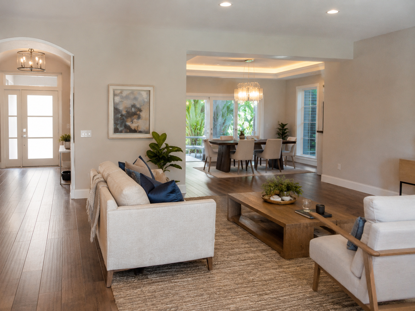 Interior home remodeling project by Forben Construction