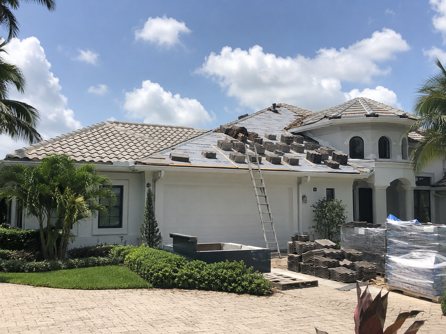 Roofing project by Forben Construction