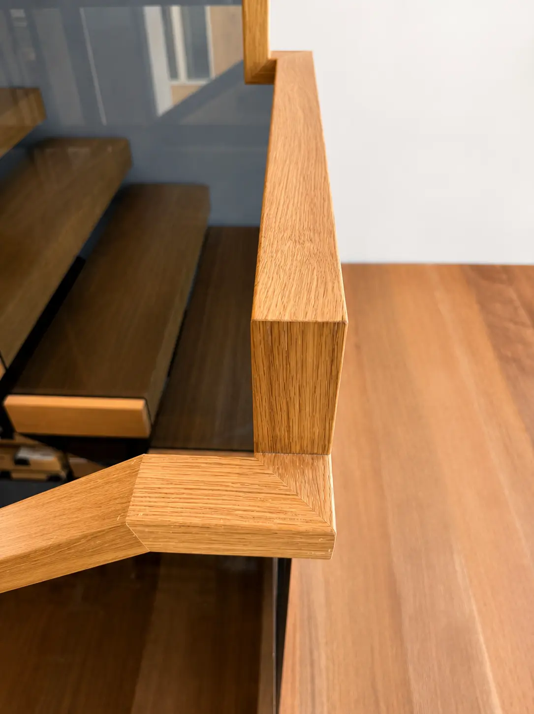 Interior staircase remodel by Forben Construction